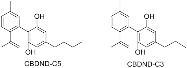 Aromatic analogs of CBD.