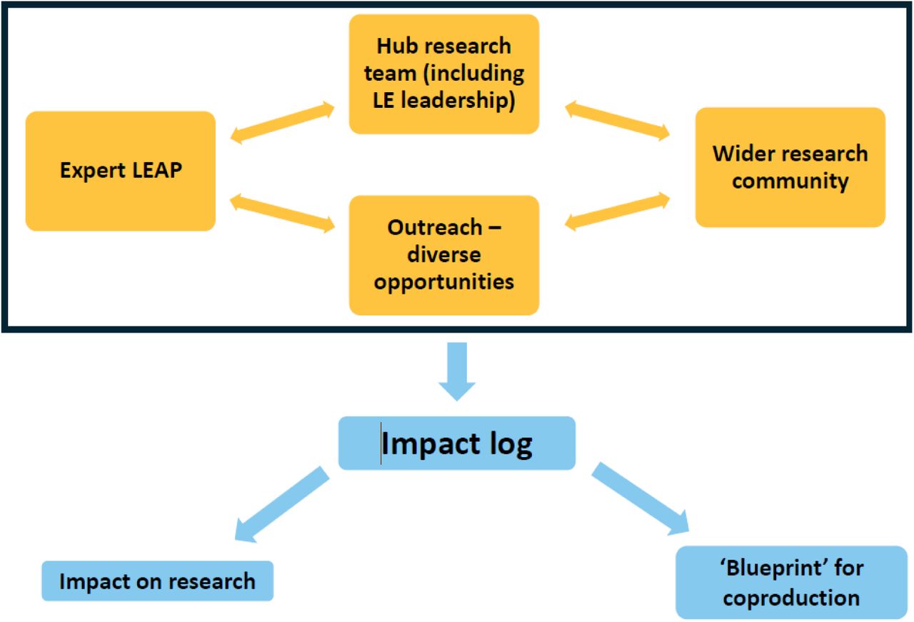 BG Hub Co-production and Impact Log Structure