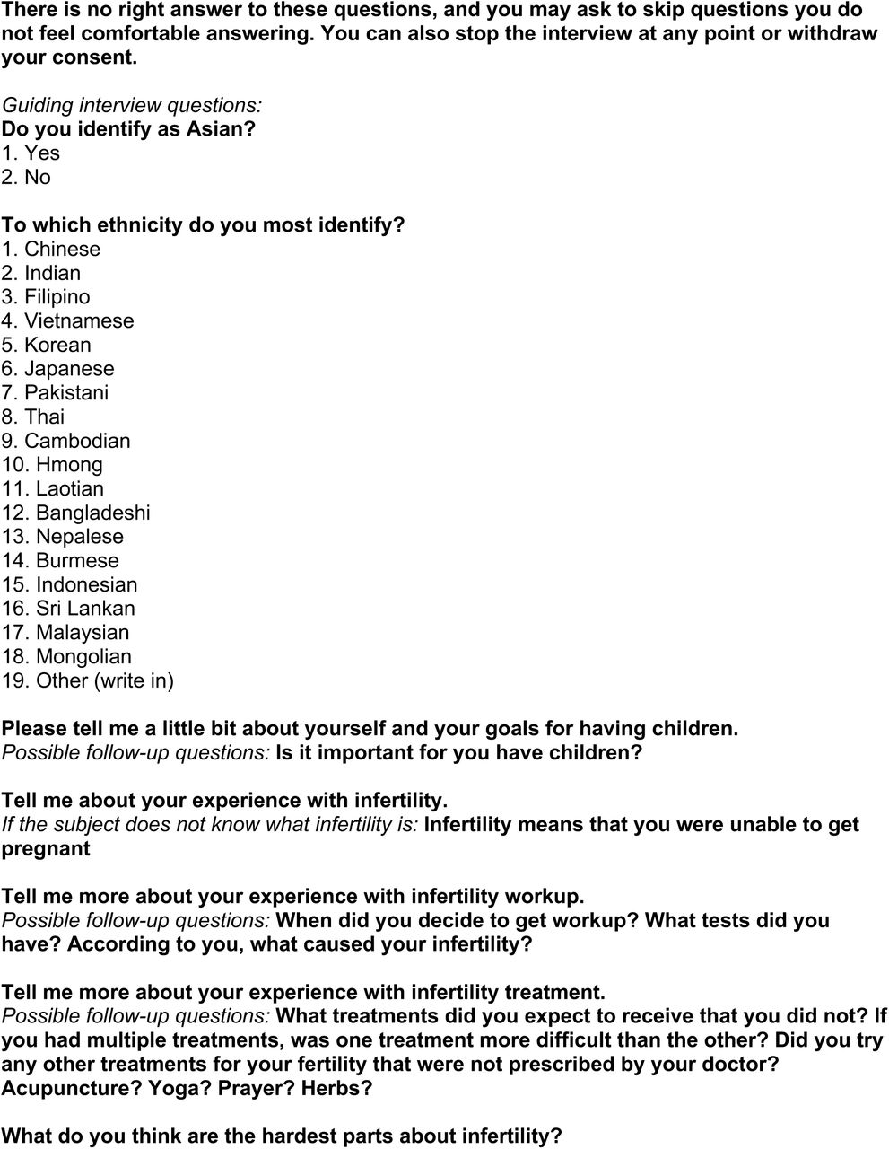Qualitative Discussion Guide
