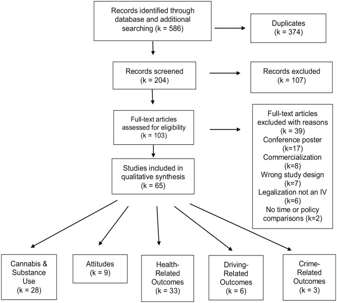 Preferred Reporting Items for Systematic Review and Meta-Analyses (PRISMA) study flow diagram.