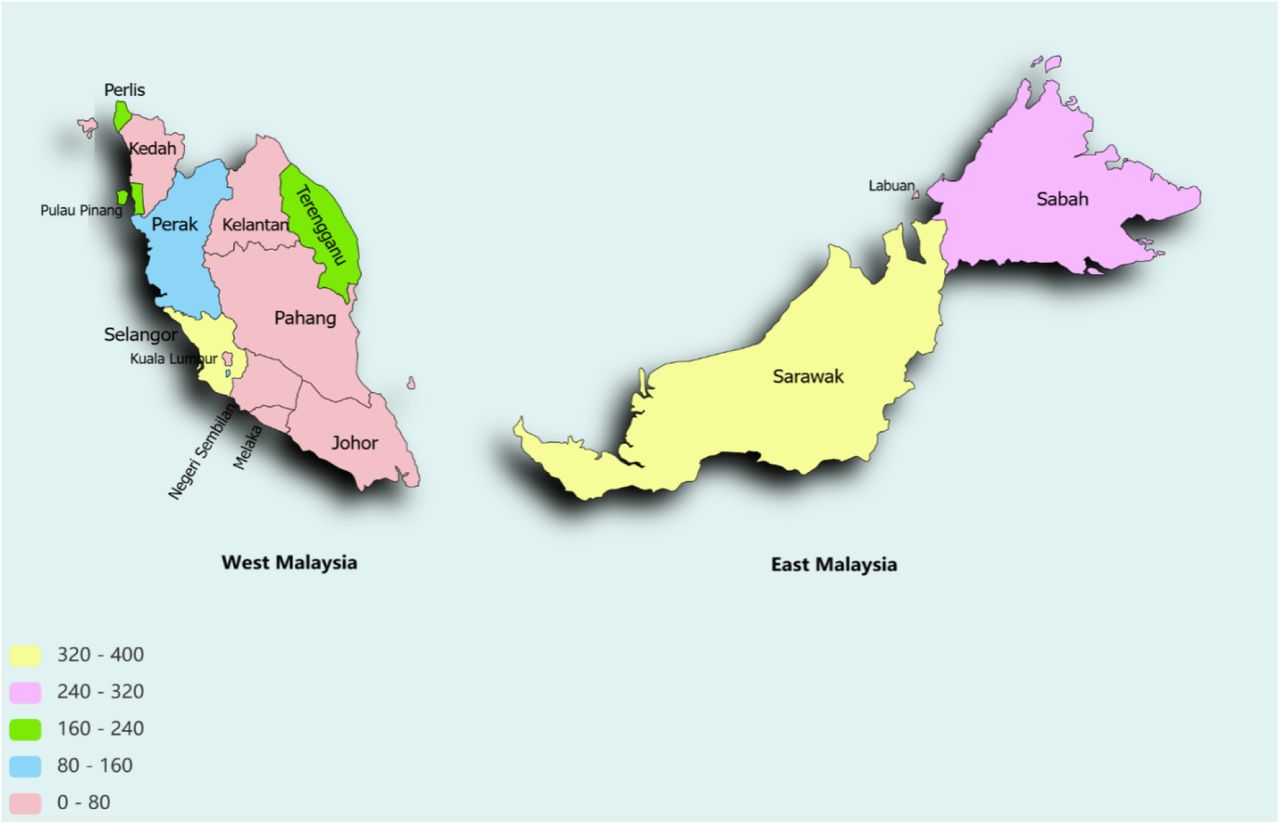 Regional COVID-19 Infection Rates Across Malaysian States [Source: Authors]