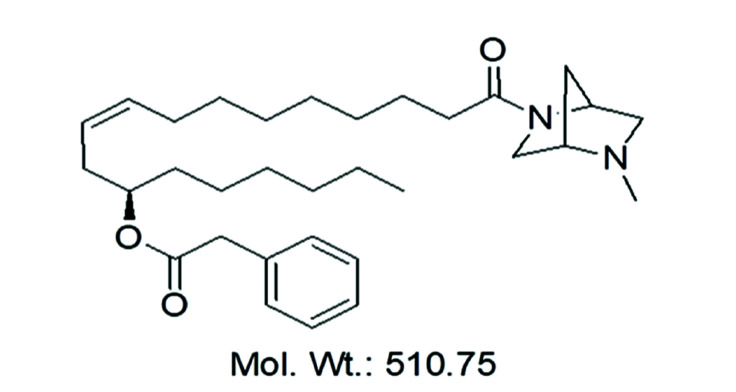 Chemical structure of PHAR-DBH-Me (IMM-59).Mol. Wt. 510.75 g/mol.