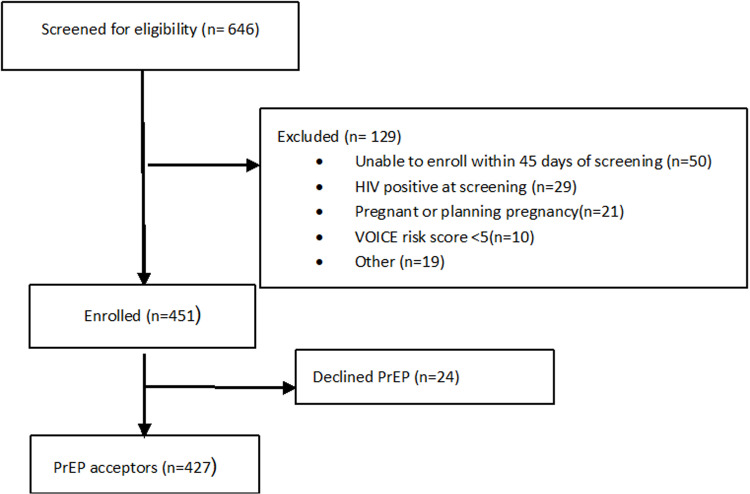 Participant Eligibility Flow Chart.