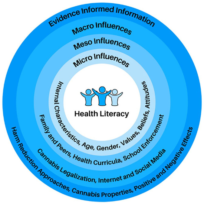 Emerging cannabis health literacy themes and sub-themes.