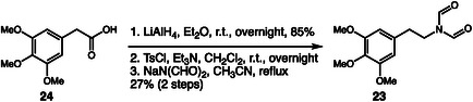 Synthesis of a mescaline analog.