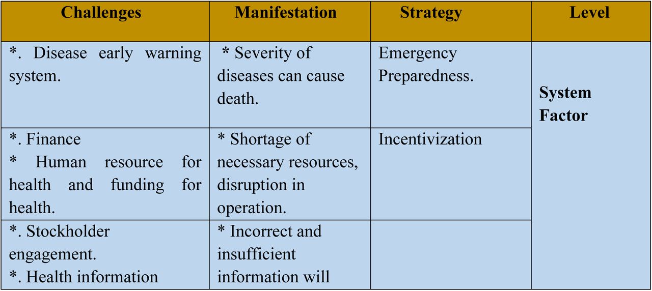 highlights the components of challenges, manifestation, strategy, and resilient factors.