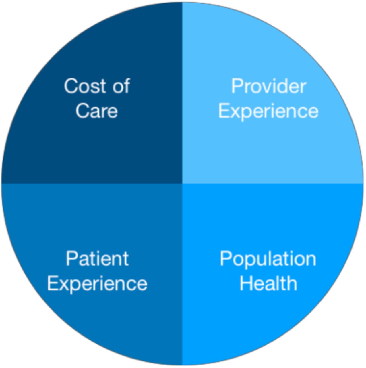 The Quadruple Aim Framework.