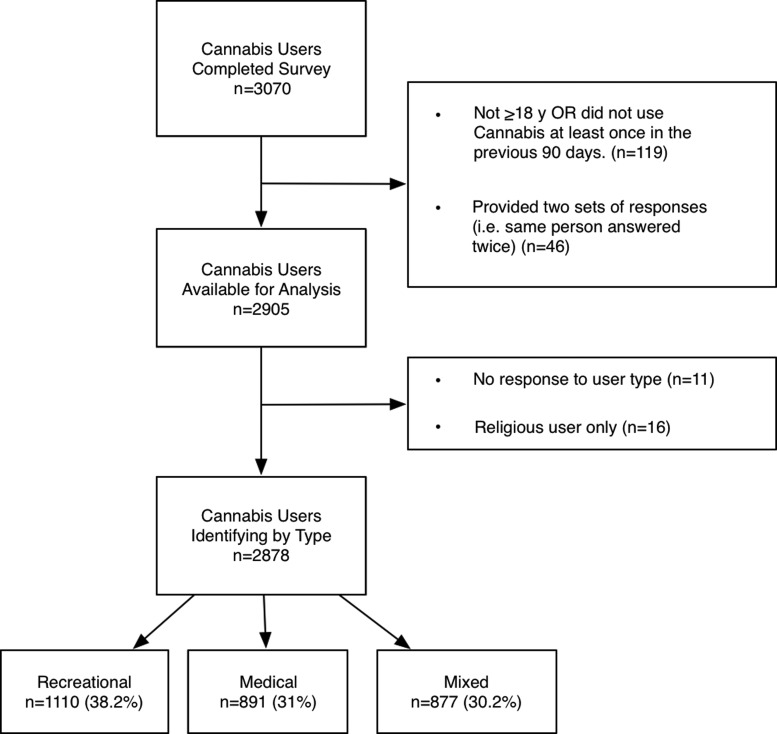 Flow diagram of participants.