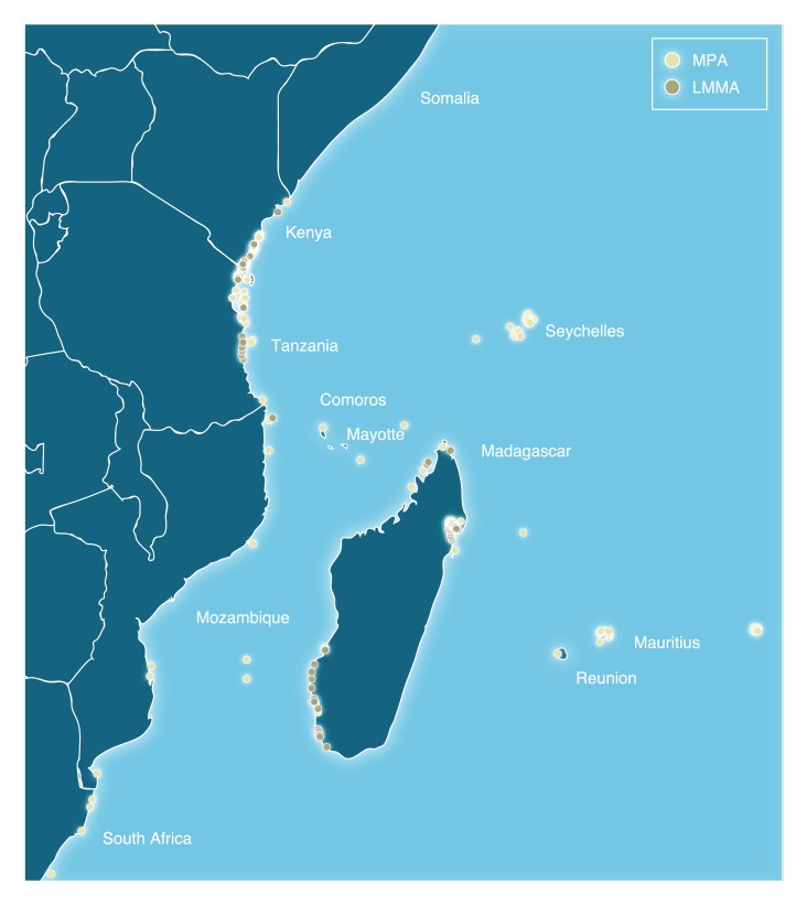 LMMAS and MPAs in the Western Indian Ocean.