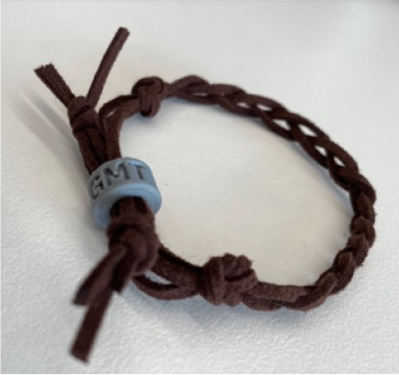 GMT+ mindfulness bracelet.