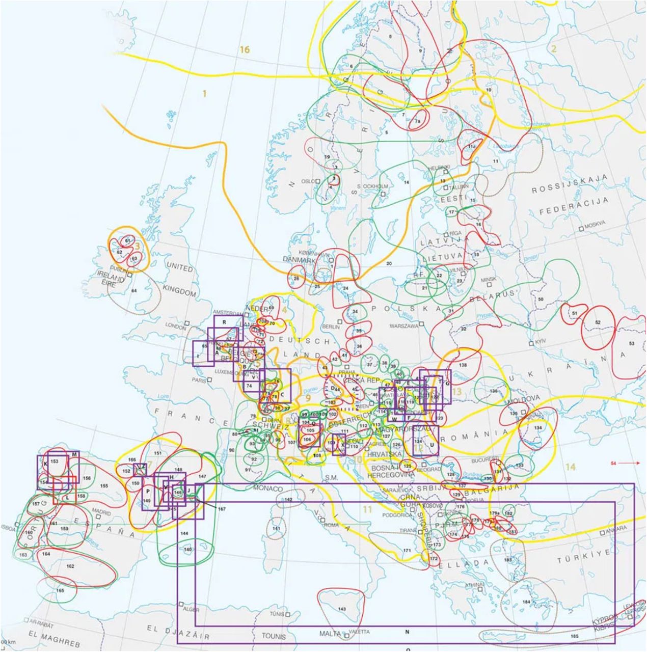 Association of European Border Regions (AEBR) and cross-border cooperation in Europe as shown in 64.