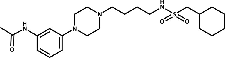 Chemical structure of naluzotan