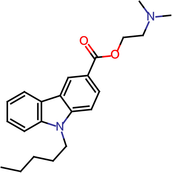 Molecular Structure of NMP-181.