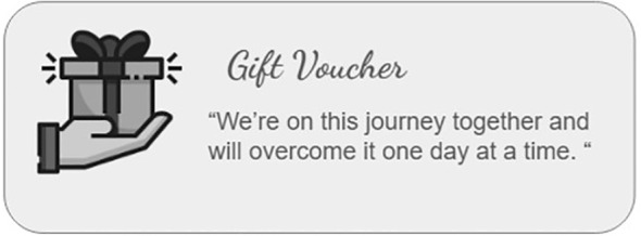 In the collaborative model of Integrative CM, the participants may gift their earned external reward to another participant, and add an encouraging note to foster a sense of community and support.