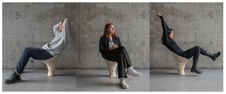 Seating tests (44 to 90 kilos).