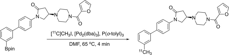 Radiosynthesis of (R)-[11C]YH168