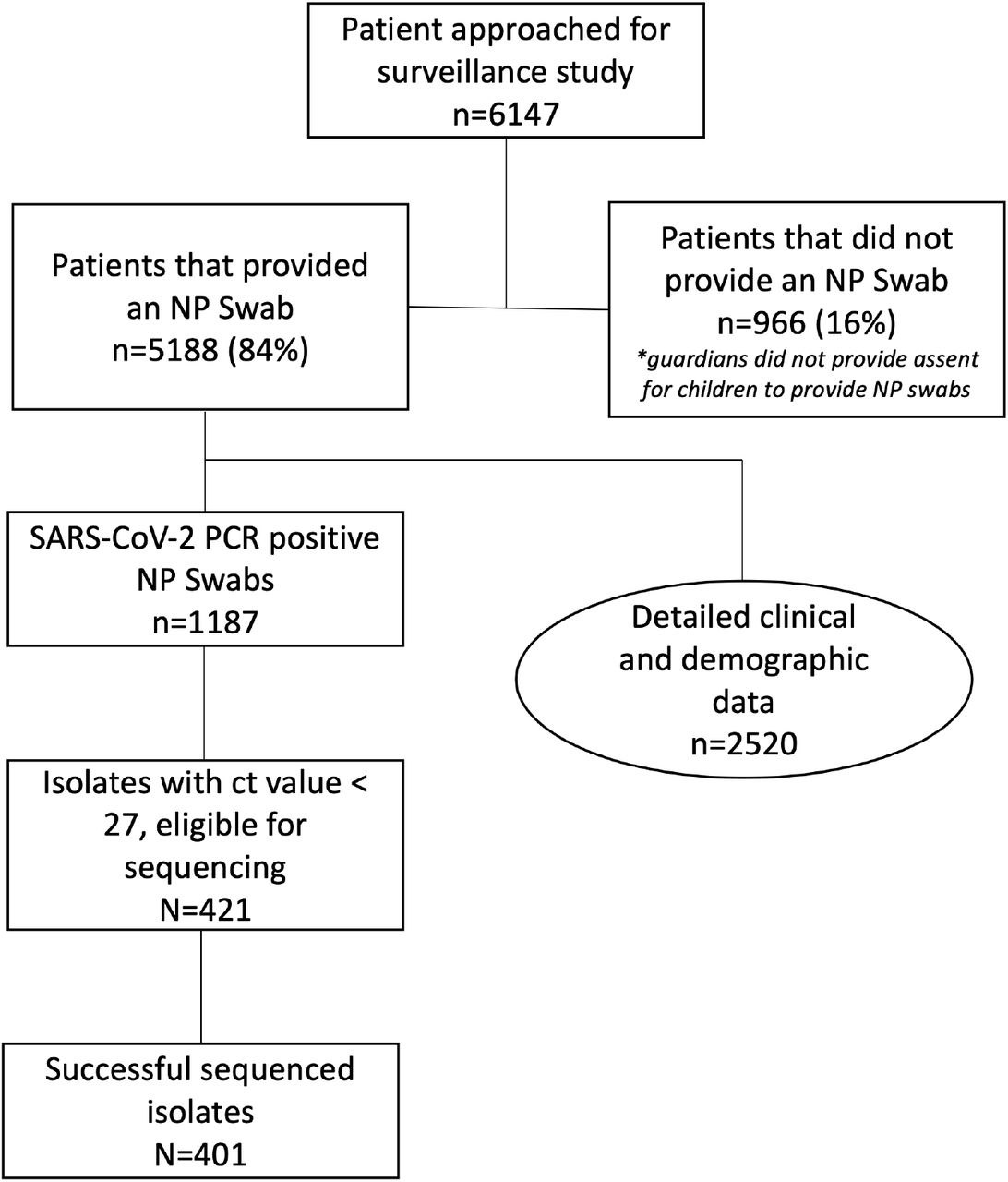 Flowchart of participant enrolment and testing in two primary healthcare facilities in Blantyre City, Malawi, November 2020 – March 2022.