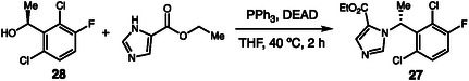 Synthesis of an analog of etomidate.