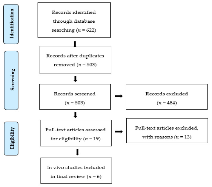 Flow diagram showing the search process and results used in this study.
