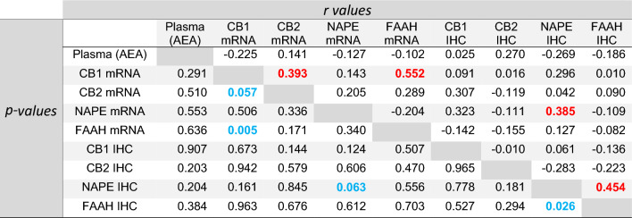 Correlation matrix