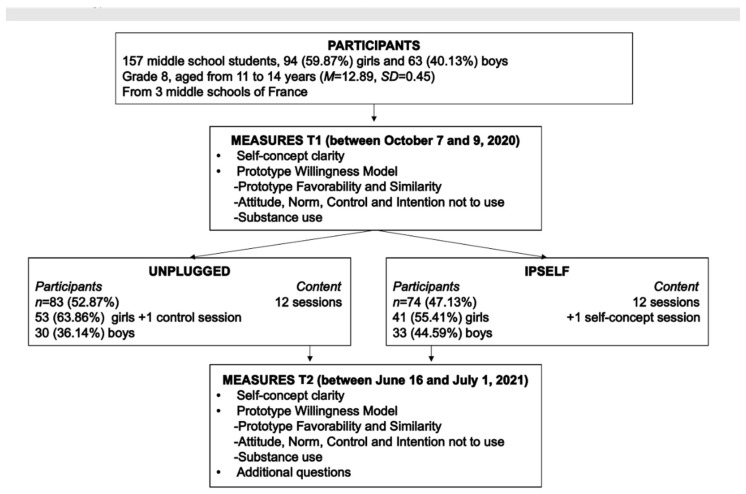 Flowchart of the procedure.