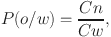 Formula