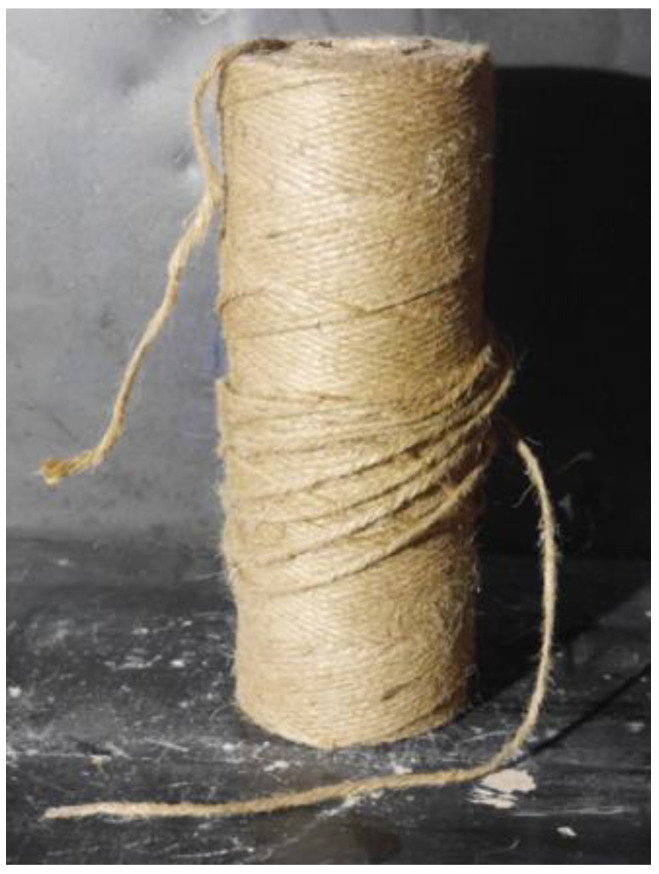 Hemp rope.