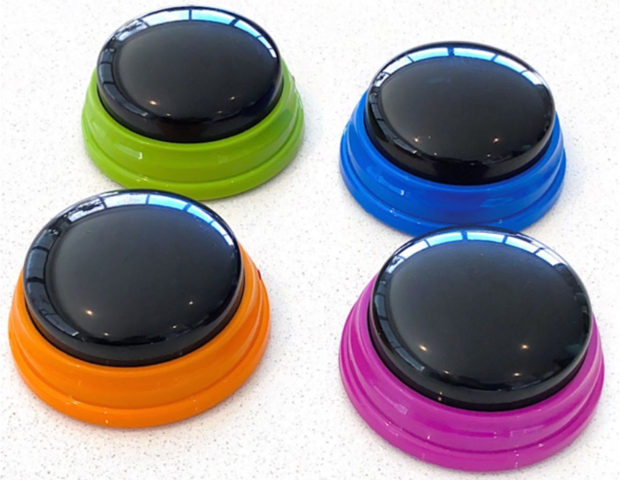 Interactive hand buzzers replaced a ‘hand-clapping’ task to enhance engagement.