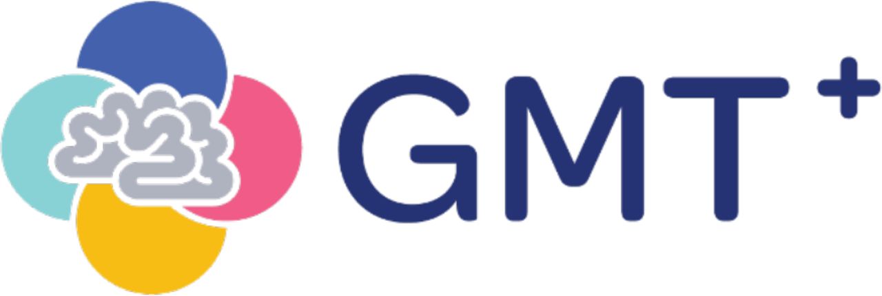 GMT+ logo. Each circle represents a module and a stage in the GMT cycle.