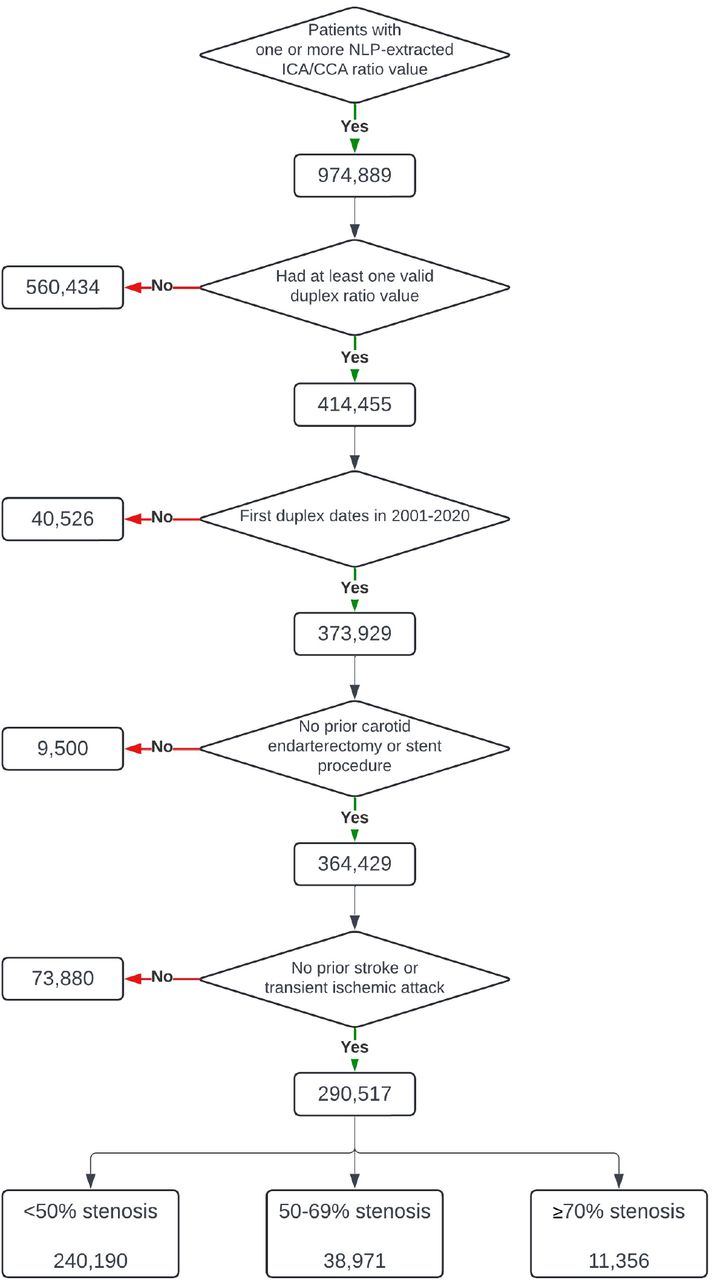 Study sample derivation