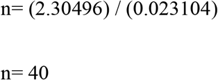 Formula