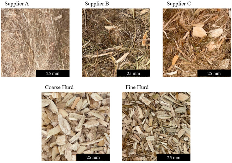Bulk hemp mixtures.