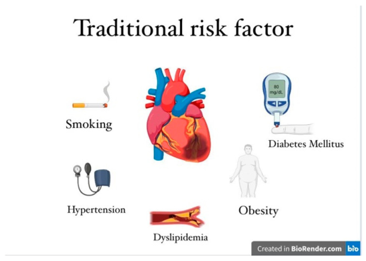Traditional and novel cardiovascular risk factors in young people.