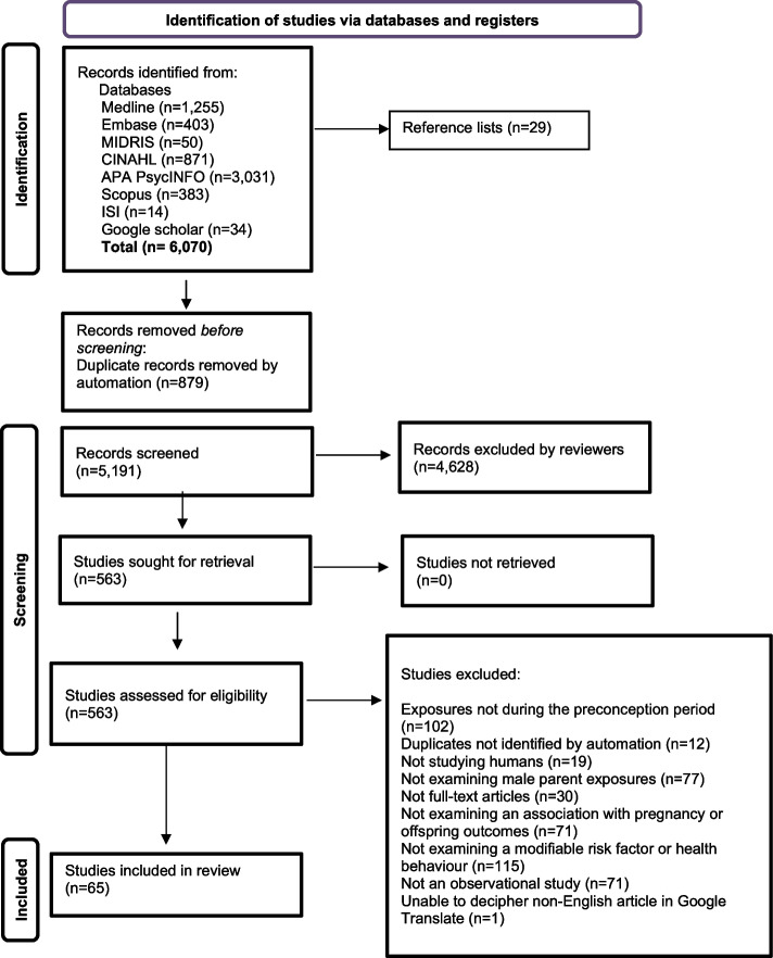 PRISMA Flowchart