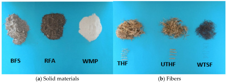 Materials used in GM production.