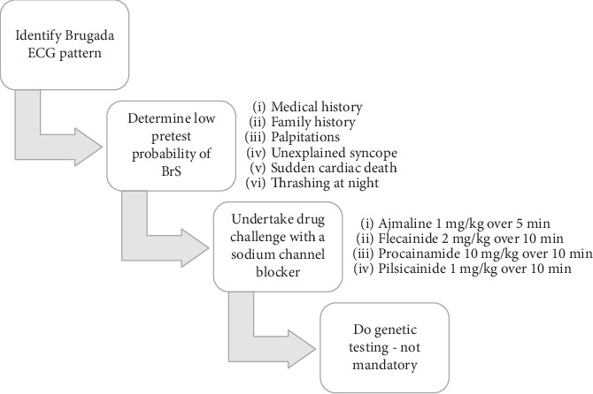 International Registry of Brugada Phenocopies proposed algorithm for appropriate diagnosis of Brugada phenocopies.